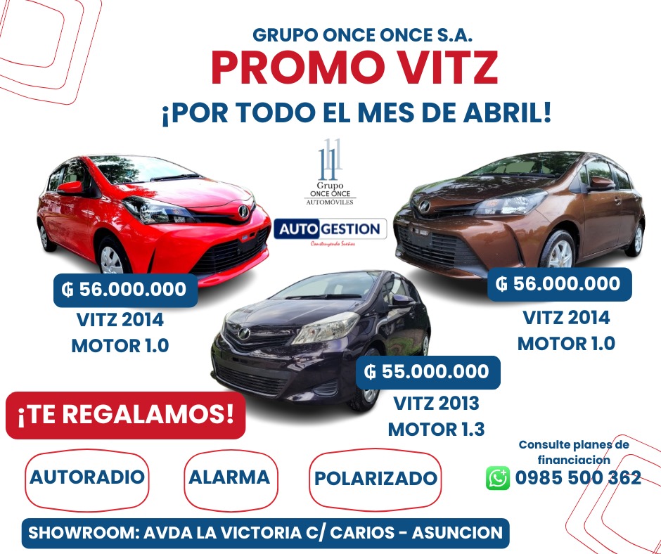 Promo Vitz ¡Todo Abril!